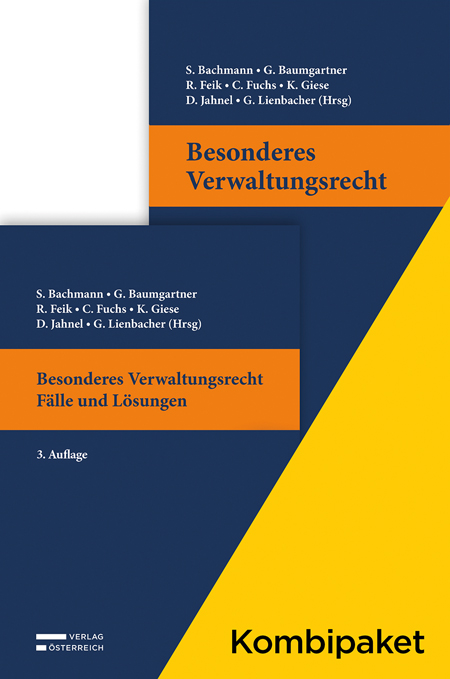 Kombipaket Besonderes Verwaltungsrecht: Lehrbuch & Fälle und Lösungen