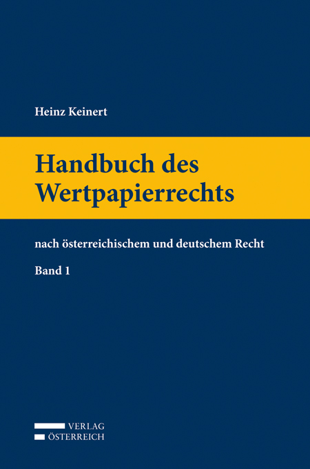 Handbuch des Wertpapierrechts