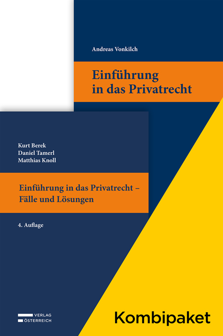 Kombipaket Einführung in das Privatrecht: Lehrbuch und Casebook