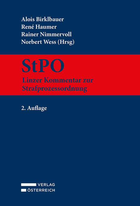 StPO - Linzer Kommentar zur Strafprozessordnung