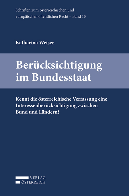 Berücksichtigung im Bundesstaat